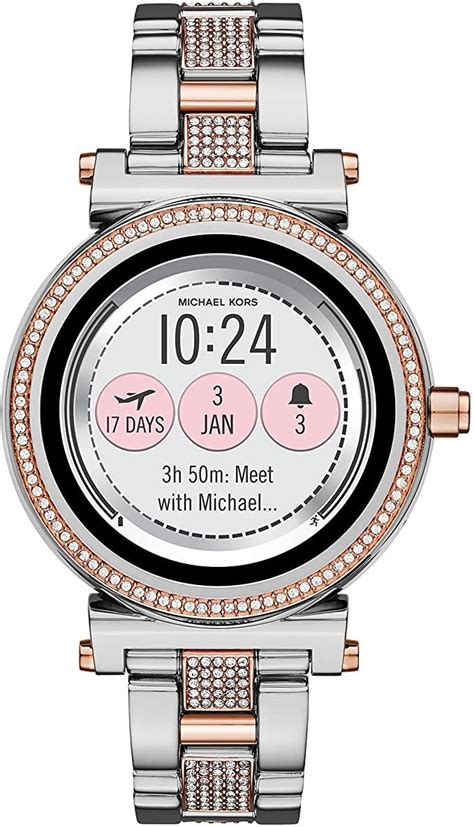 michael kors sofie smartwatch faces|Michael Kors touchscreen smartwatch.